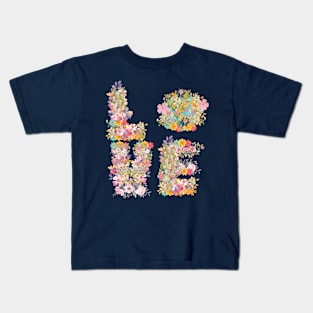 Love World Earth Day Planet Anniversary Earth Day Everyday Kids T-Shirt